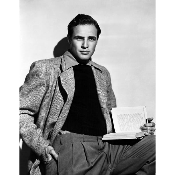 Marlon Brando Quote American Actor Poster Cinema Star Handsome Man Picture Print